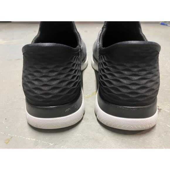Skechers Tennis Shoes Woman’s Sz 7 Gray Slip-Ins Air Cooled Memory Foam Comfort - Picture 4 of 10
